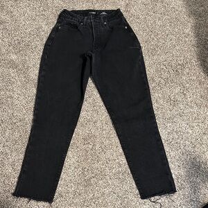 Women's Black Jeans Straight Leg